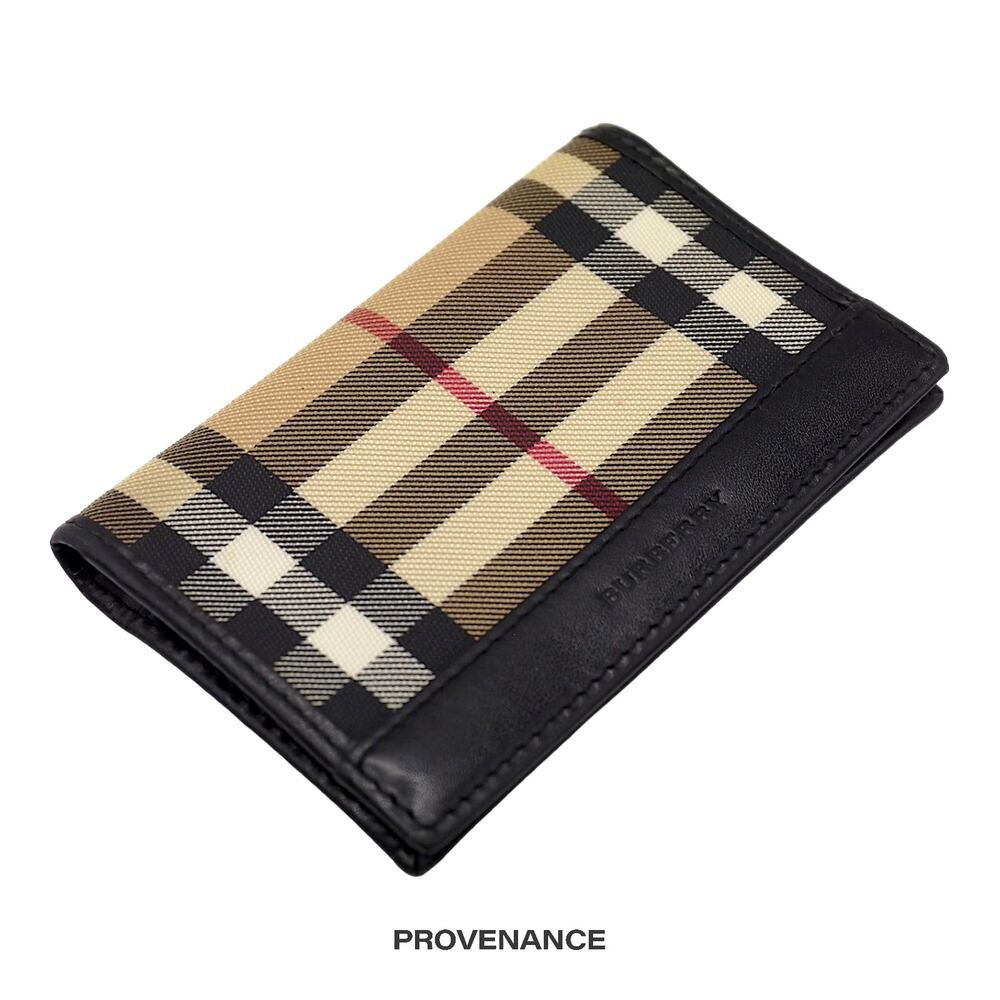 🔴 Burberry ID Pocket Organizer Wallet - Nova Check - Picture 3 of 7